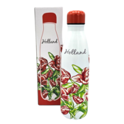 Typisch Hollands Trinkflasche (Isolierflasche) Tulpen rot