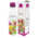 TTD Gifts Trinkflasche (Isolierflasche) Tulpen rosa-rot