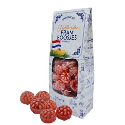 Typisch Hollands Alte holländische Süßigkeiten - Himbeeren