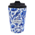 TTD Gifts Coffee to Go Becher - Reisebecher - mit Deckel Delfter Blau