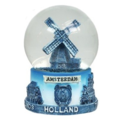 TTD Gifts Schneekugel mit Mühle - Delft mittelgroß