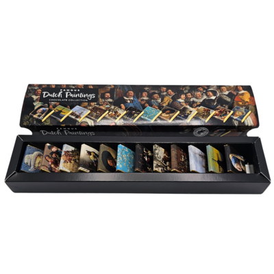 Typisch Hollands Melkchocolade in  geschenkdoos – Beroemde oude meesters
