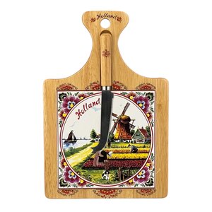 Matix Cheese board with knife 19x28 cm Holland
