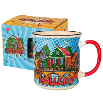 Matix Grote Holland mok in geschenkdoos - City vibes Holland