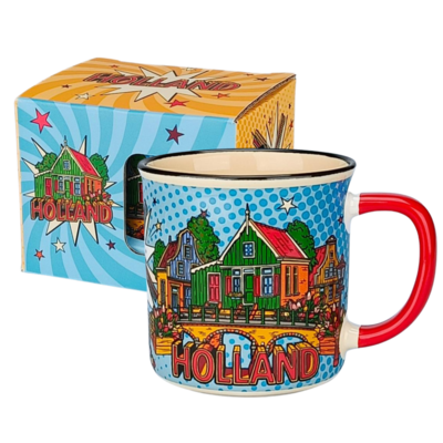 Matix Kleine Holland mok in geschenkdoos - City vibes Holland