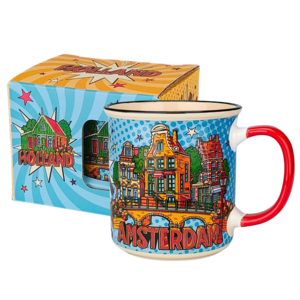 Matix Grote Amsterdam mok in geschenkdoos - City vibes Amsterdam