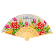 Typisch Hollands Hand fan - Colorful - Tulip decor