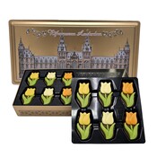 Typisch Hollands Chocolate tulips in luxury gift tin - Rijksmuseum