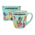 Typisch Hollands Large mug - tulips - Mint green with gold