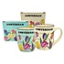 Typisch Hollands Large mugs - Set of 2 - Tulips - white and mint