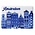 Heinen Delfts blauw Magnet Tile - Rectangle Amsterdam Facade Houses
