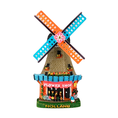 Matix  Magneet molen - Flowershop - Holland