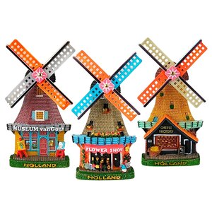 Matix Magneet molens  - Holland - set van 3