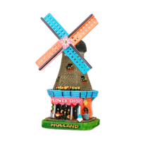 Typisch Hollands Mühle - Holland - 8 cm - Blumenladen