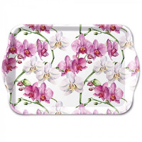 Typisch Hollands Tray -Elegant orchids 21x14cm