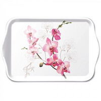 Typisch Hollands Tablett - Orchidee 21x14cm