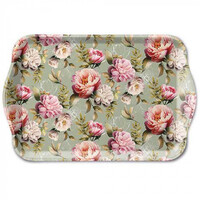 Typisch Hollands Tablett - Pfingstrosen 21x14cm