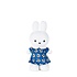 Nijntje (c) Miffy Kuscheltier - Blaues Kleid mit Blumen - 24cm