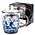 Typisch Hollands Delft blue mug - small with mill landscape and golden ear