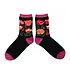 Holland sokken Women's socks - Tulips (black) Size 36-41