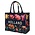 Robin Ruth Fashion Luxury black shoulder bag - Dutch tulips