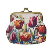 Robin Ruth Fashion Clip Wallet - beige Holland - Tulips