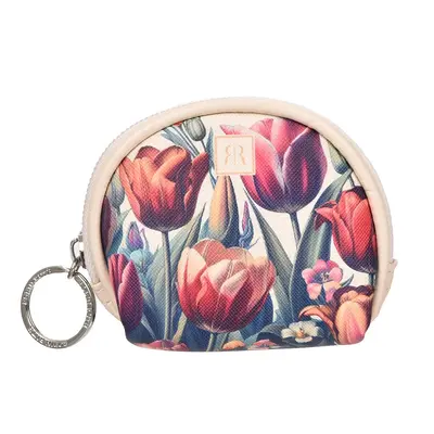 Robin Ruth Fashion Portemonnee met tulpen - beige