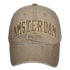 Robin Ruth Fashion Cap Amsterdam - est 1275 - Beige mit dicker Stickerei