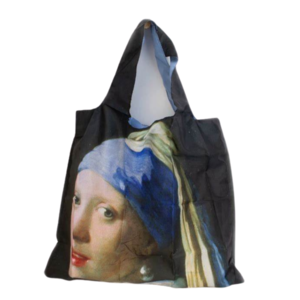 Museumgifts Holland Faltbare Tasche - Falttasche - Vermeer - Mädchen mit einer Perle
