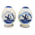 Typisch Hollands Salt & pepper set - with mill and floral decoration