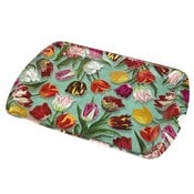 Typisch Hollands Tray Pretty tulips - green 36x24 cm