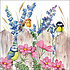 Typisch Hollands Napkins Dutch birds Tits, sparrows and finches - Copy - Copy