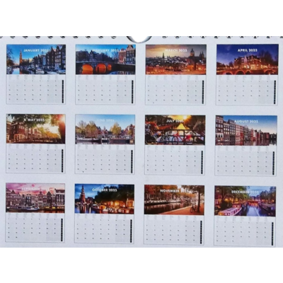 Typisch Hollands Amsterdam wall calendar 2026