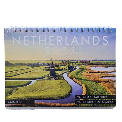 Typisch Hollands Holland buro-kalender 2026