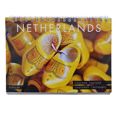Typisch Hollands Holland buro-kalender 2026
