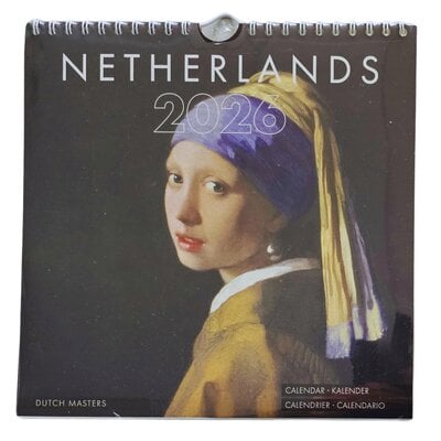 Typisch Hollands Wall calendar 2026 - Dutch masters