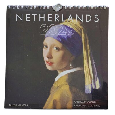 Typisch Hollands Wandkalender 2026 - Niederländische Meister