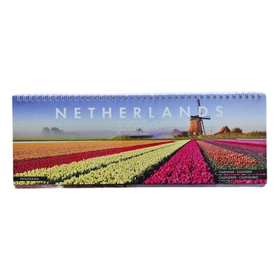 Typisch Hollands Holland Panoramakalender 2026