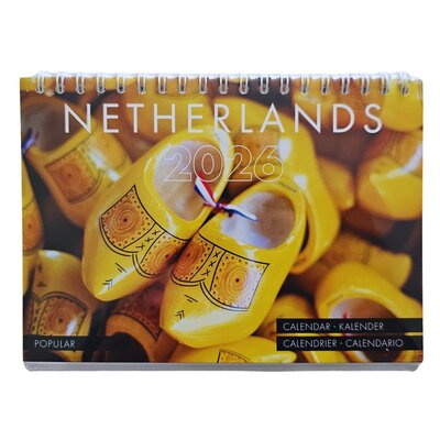 Typisch Hollands Holland Bürokalender 2026