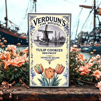 Typisch Hollands Tulpenkekse – alte niederländische Verpackung