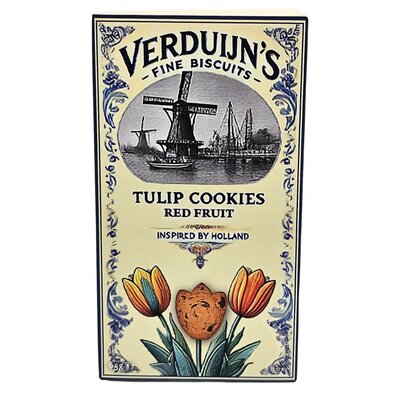 Typisch Hollands Tulpenkoekjes - oud Hollandse verpakking