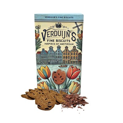 Typisch Hollands Tulpenkoekjes - oud Hollandse verpakking