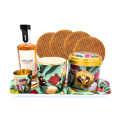 Typisch Hollands Geschenkset - Hübsche Tulpen grün - Groß