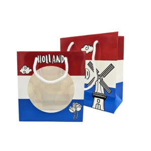 Typisch Hollands Holland gift bag small - laminated - with sturdy carrying loops