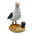 Typisch Hollands Seagull in the sand 15 cm