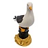 Typisch Hollands Seagull on pole with rope decoration 10 cm
