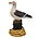 Typisch Hollands Seagull on pole with rope decoration 16cm