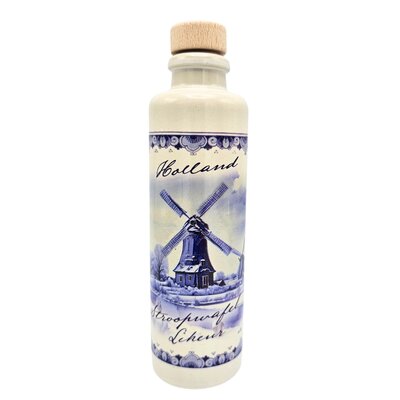 van Meers Delft Blue Jug - Stroopwafel Liqueur 200 ml