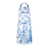 Memoriez Luxuriöse Küchenschürze – Delfter Blau – Holland