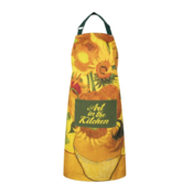 Memoriez Luxe keukenschort - Zonnebloemen - Vincent van Gogh